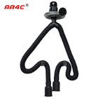 AA4C Vehicle Spring Driven Exhaust Hose Reel Car Exhaust Extraction Hose Drum On Sliding Rail