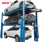 4 post triple car parking lift  auto parking system